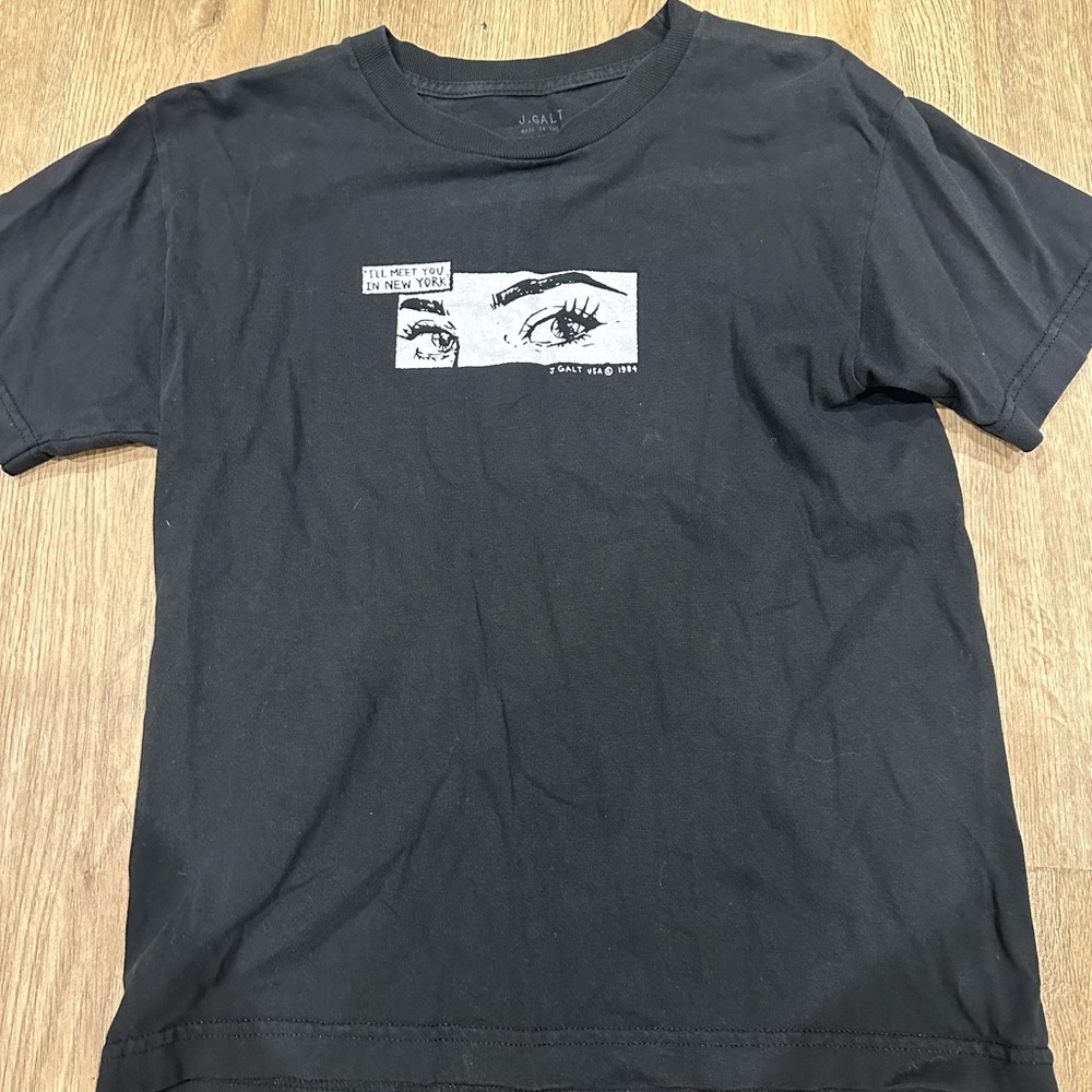 Black Graphic Brandy Melville T-Shirt